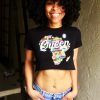 Designer African Queen Crop Top